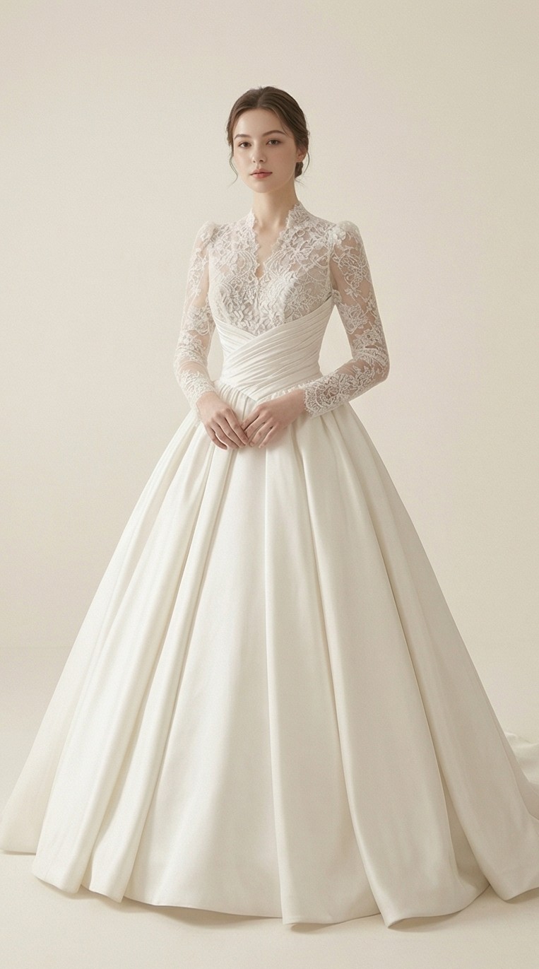 Couture bridal sample
